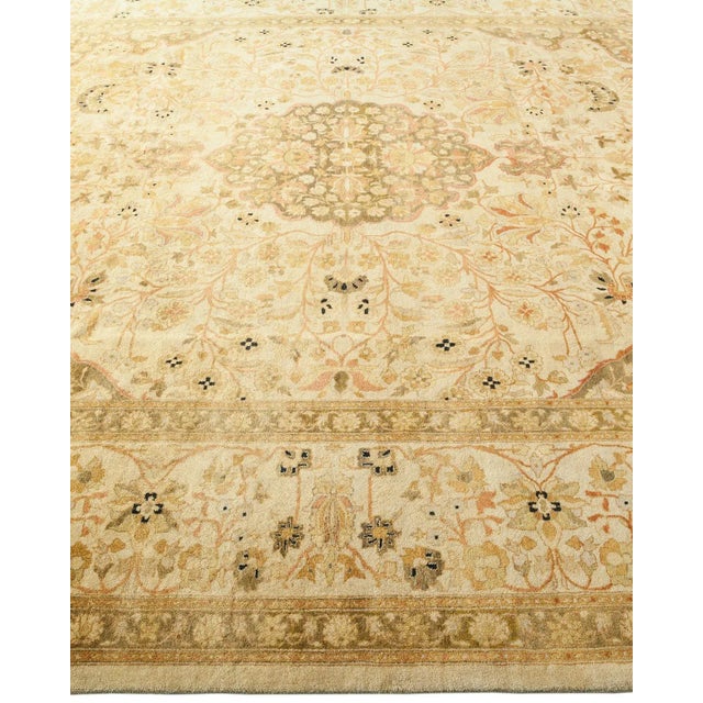Solo Rugs Mogul Collection Hand-Knotted Area Rug - Ivory Collection 8' 1" X 9' 10" For Sale - Image 4 of 10