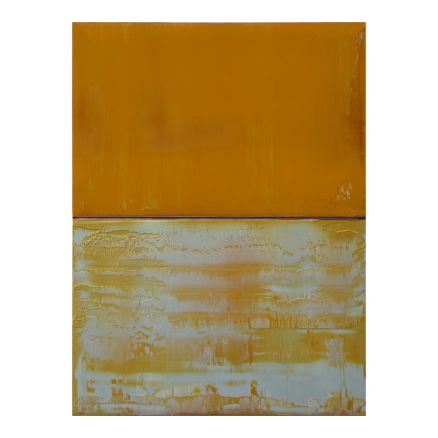 Contemporary Abstract Oil on Canvas/Wood "#1797" by Arvid Boecker For Sale