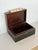 1980s Vintage Maitland Smith Tessellated Black & Beige Stone Brass Rectangular Box For Sale In Detroit - Image 6 of 10