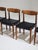 Black Danish 343 Dining Chairs in Rosewood by Knud Faerch for Slagelse Møbelværk, 1960s, Set of 6 For Sale - Image 8 of 18