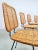 Vintage Dutch Rattan Dining Chairs by Dirk Van Sliedregt, 1950s, Set of 4 For Sale - Image 6 of 6