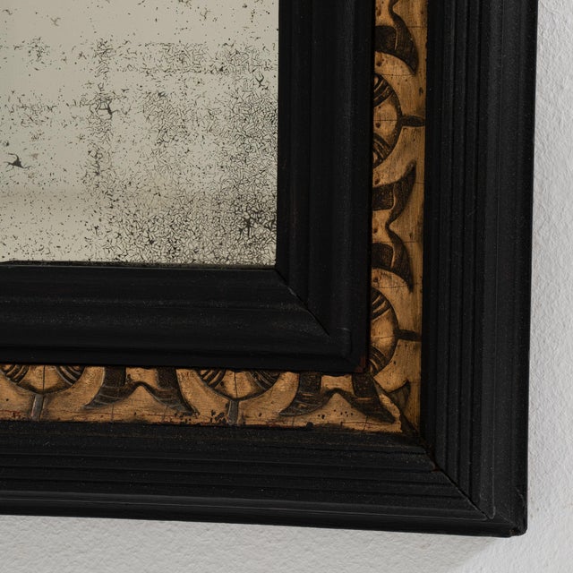 19th Century France Gold Wood Mirror For Sale - Image 10 of 11