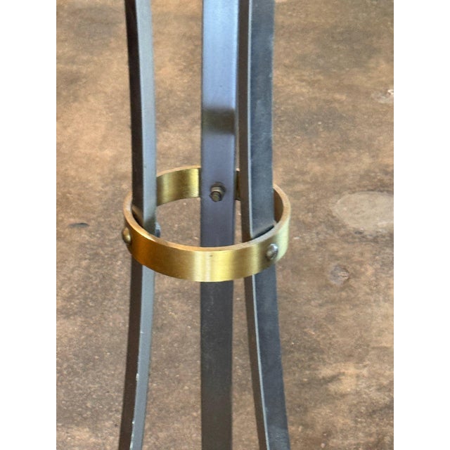 Metal Rams Head Plant Stand For Sale - Image 7 of 10