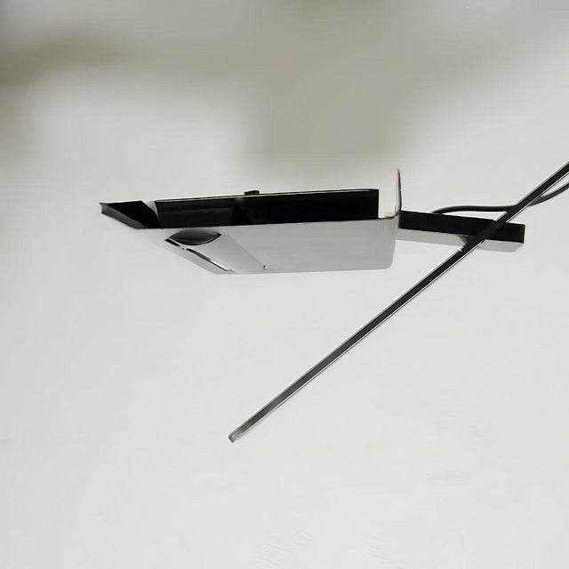 Metal Domea Wall Lamp by Bruno Gecchelin for Oluce, 1970s For Sale - Image 7 of 17