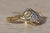 Metal The Renabie: Ladies Vintage Yellow Gold Bypass Diamond Engagement Ring For Sale - Image 7 of 10