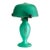 1920s Art Deco Daum Nancy Acid-Etched Cameo Glass Table Lamp 13.5"x8" For Sale