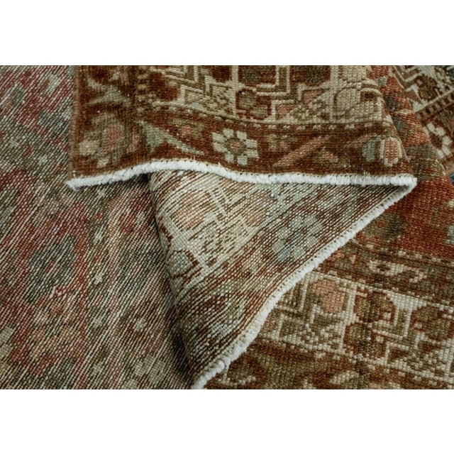 Red Turkish Vintage Rug 4'6" x 6'11" #16710 For Sale - Image 8 of 8