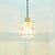 Mid-Century Modern Pendant Light in Glass and Brass from Limburg, Germany, 1960s For Sale - Image 6 of 12