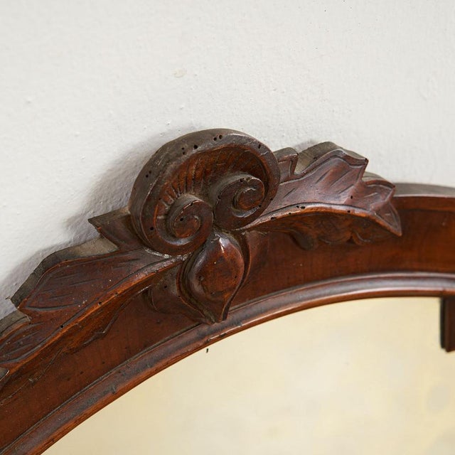 19th Century Mirror with Shelf For Sale - Image 3 of 7