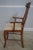 Traditional Maple Wheat Back Occasional Armchair For Sale - Image 3 of 12