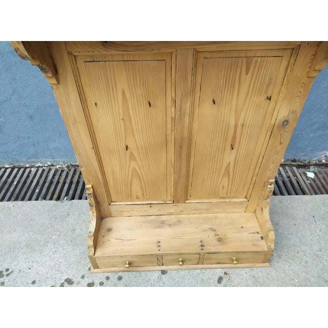 Vintage Wood Shelf For Sale - Image 9 of 18