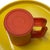Yellow 1970s Italian Heller Melamine Dinnerware - Set of 4 For Sale - Image 8 of 10