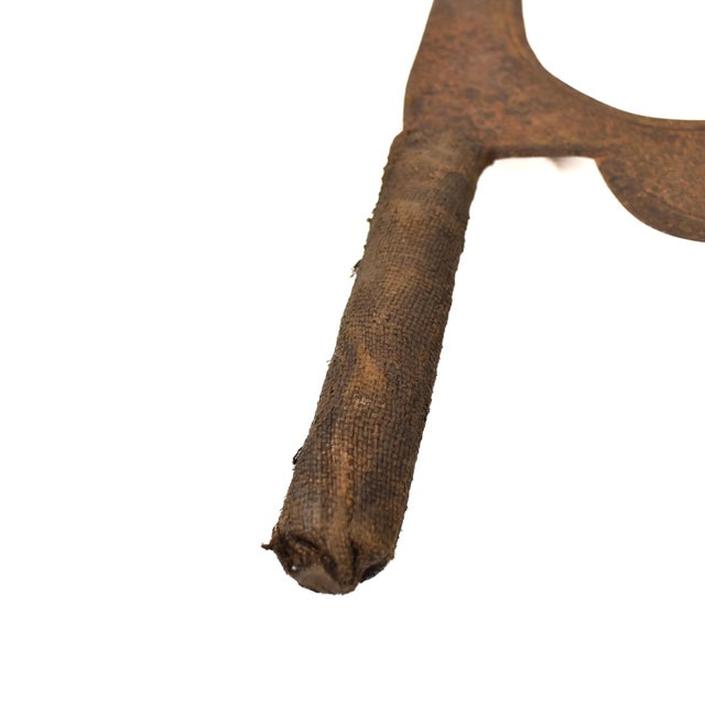African Early 20th Century Ngombe Throwing Knife Currency For Sale - Image 3 of 5