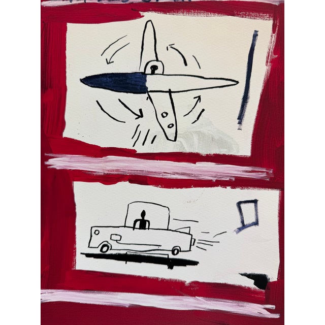 Jean Michel Basquiat (1960-1988), Untitled, 1985, Copyright Estate of Jean Michel Basquiat, Licensed by Artestar New York, Printed in the Uk. For Sale - Image 11 of 11