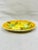 Vintage ceramic plate decorated with leaves and lemons. This is a pre-owned item so please see all pictures and ask any...