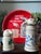 A fantastic 3-piece set of iconic mid-century American advertising art and German craftsmanship, featuring the beloved...