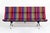Mid-Century Modern Mid Century Sofa Compact Eames for Herman Miller, Alexander Girard Striped Fabric, 1970s For Sale - Image 3 of 18