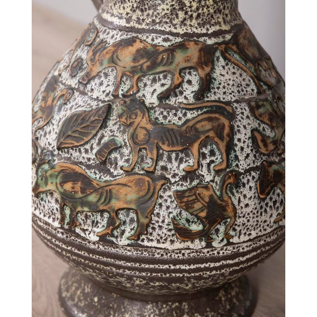 1960s Vintage Ceramic Floor Lamp, West Germany, 1960s For Sale - Image 5 of 13