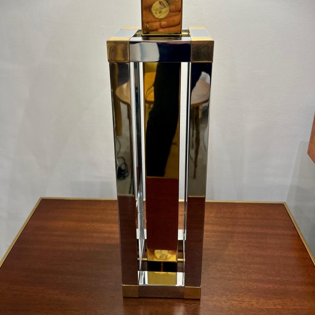 1980s 1980s Stephane Davits Modernist Table Lamp For Sale - Image 5 of 11