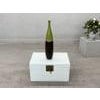 Tall Artisan Ceramic Vase with Glossy Green and Matte Brown Glaze For Sale - Image 15 of 18