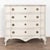 Rococo Late 18th Century White Painted Large Rococo Chest of Four Drawers, Denmark For Sale - Image 3 of 9