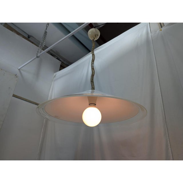 Murano Glass Pendant Lamp from Leucos, 1970s-1980s For Sale - Image 6 of 9
