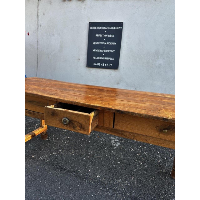 19th Century Farmhouse Table For Sale - Image 3 of 13