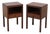 Pair of Stickley Metropolitan Cherry 1 Drawer Nightstands For Sale