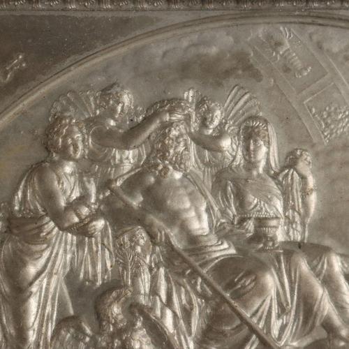 Giuseppe Ferraris, Bas-Relief, Metal For Sale - Image 4 of 13