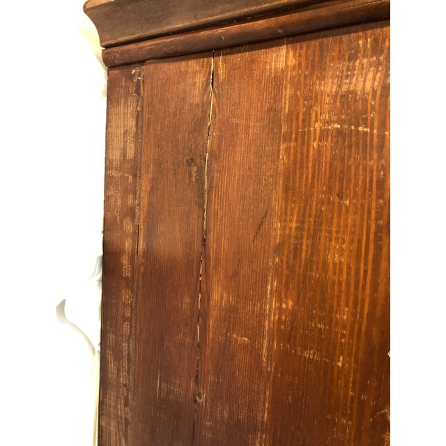 Wood 1940s Texas Long Leaf Pine Cabinet For Sale - Image 7 of 12
