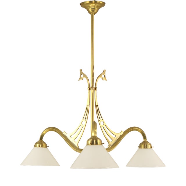 Chandelier from Wiener Werkstätte, 1920s For Sale