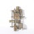 Mid-Century Brutalist Wall Sculptures in Textural Cubist Forms by Syroco For Sale - Image 9 of 12