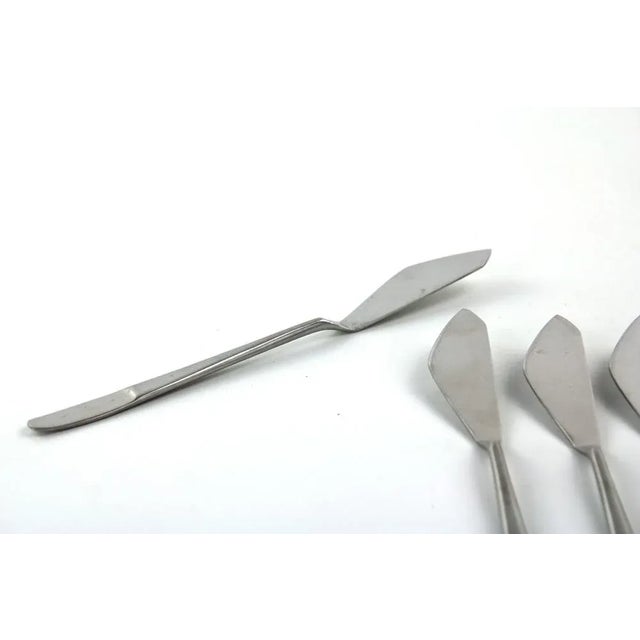 1950s Fish Knives, Model 2070 by Helmut Alder, 1959, Set of 5 For Sale - Image 5 of 7