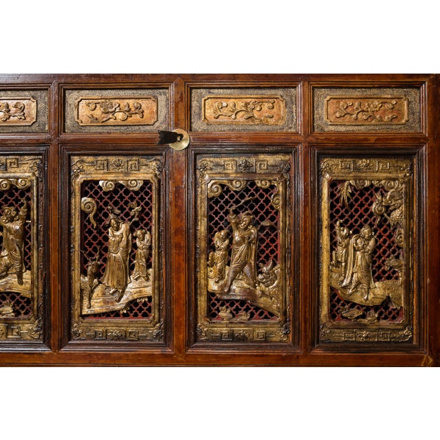 Chinese Travel Case With Traditional Carved Decoration For Sale - Image 12 of 12