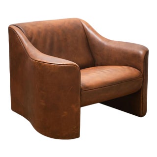 Curvaceuos DeSede Lounge Chair For Sale