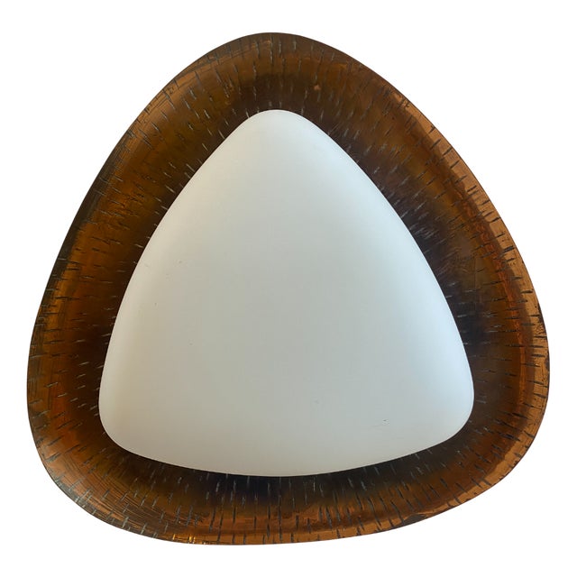 Triangular Glass Wall Light by Goffredo Reggiani, 1961 For Sale