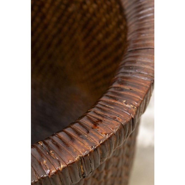 Chinese Fisherman's Basket, Early 1900s For Sale - Image 3 of 10