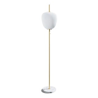 Golden Brass Tall J14 Floor Lamp from Disderot For Sale