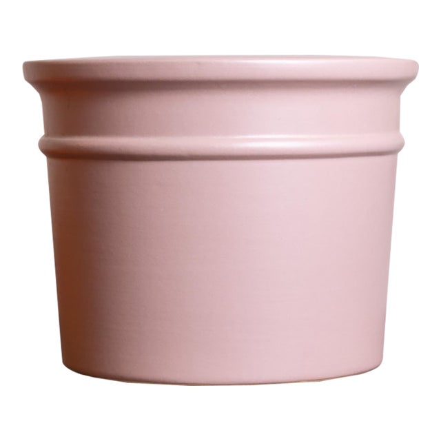 Vintage Gainey Ceramics Az-10 Azalea Planter in Mauve, California Modern For Sale