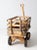 Mid-Century Modern Mid-Century Handcrafted Wooden Wagon For Sale - Image 3 of 16