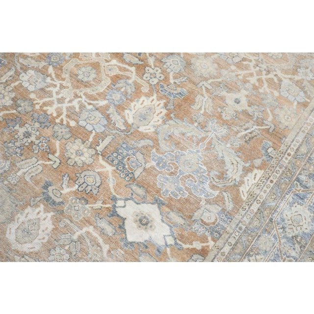 Persian Antique Persian Mahal Rug rug no.j4912 For Sale - Image 3 of 12
