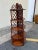 Pair of Hand Carved Fretwork Mahogany Corner Shelfs Bookcases Etageres For Sale - Image 4 of 11