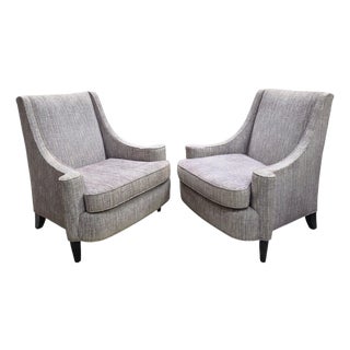 1990s Pair of Vintage Barbara Barry Lounge Chairs For Sale