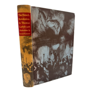 The French Revolution History by Thomas Carlyle Hardcover Book in Slipcase 1956