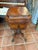 Wood Antique English Regency Period Amboyna Wood Tea Caddy ( Poy ) on Stand For Sale - Image 7 of 9
