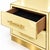 Butter Yellow Murano Glass Bedside Tables on Brass Plinth from Justfurnituress SRL, Set of 2 For Sale - Image 6 of 9