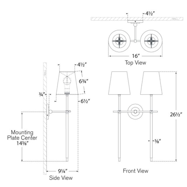 Description: With its clean design, Thomas O'Brien's Bryant series presents a versatile array of classic lighting options,...