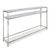 Regina Andrew Echelon Console Table, Polished Nickel For Sale In Detroit - Image 6 of 6