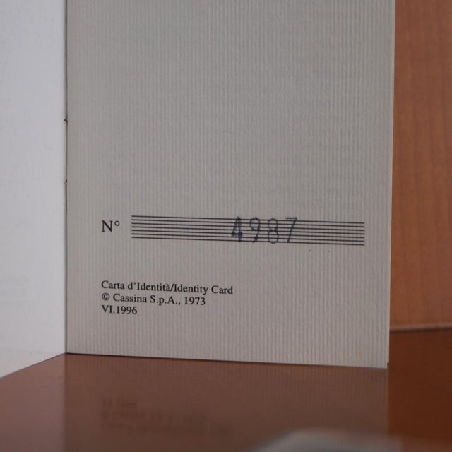 Vintage Zig Zag Chair by Gerrit Thomas Rietveld for Cassina, 1990s For Sale - Image 16 of 18