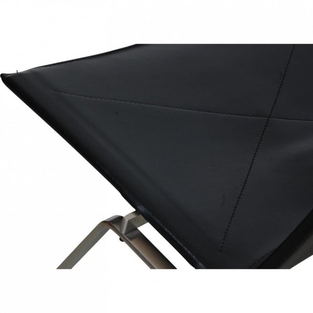 PK-22 Chair in Black Aura Leather by Poul Kjærholm For Sale - Image 12 of 18